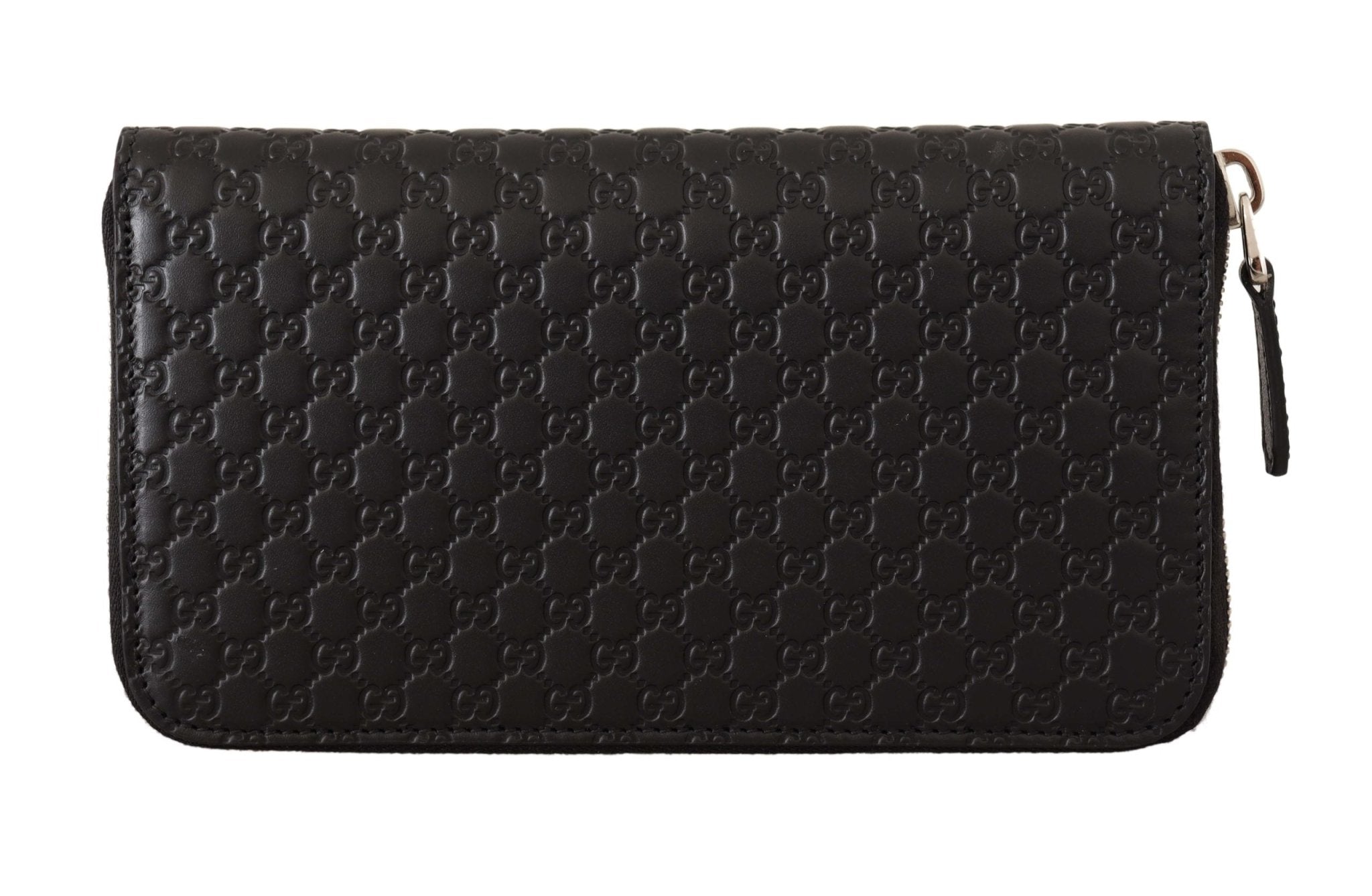 Gucci Black Wallet Microguccissima Leather Zipper wallet - Fizigo