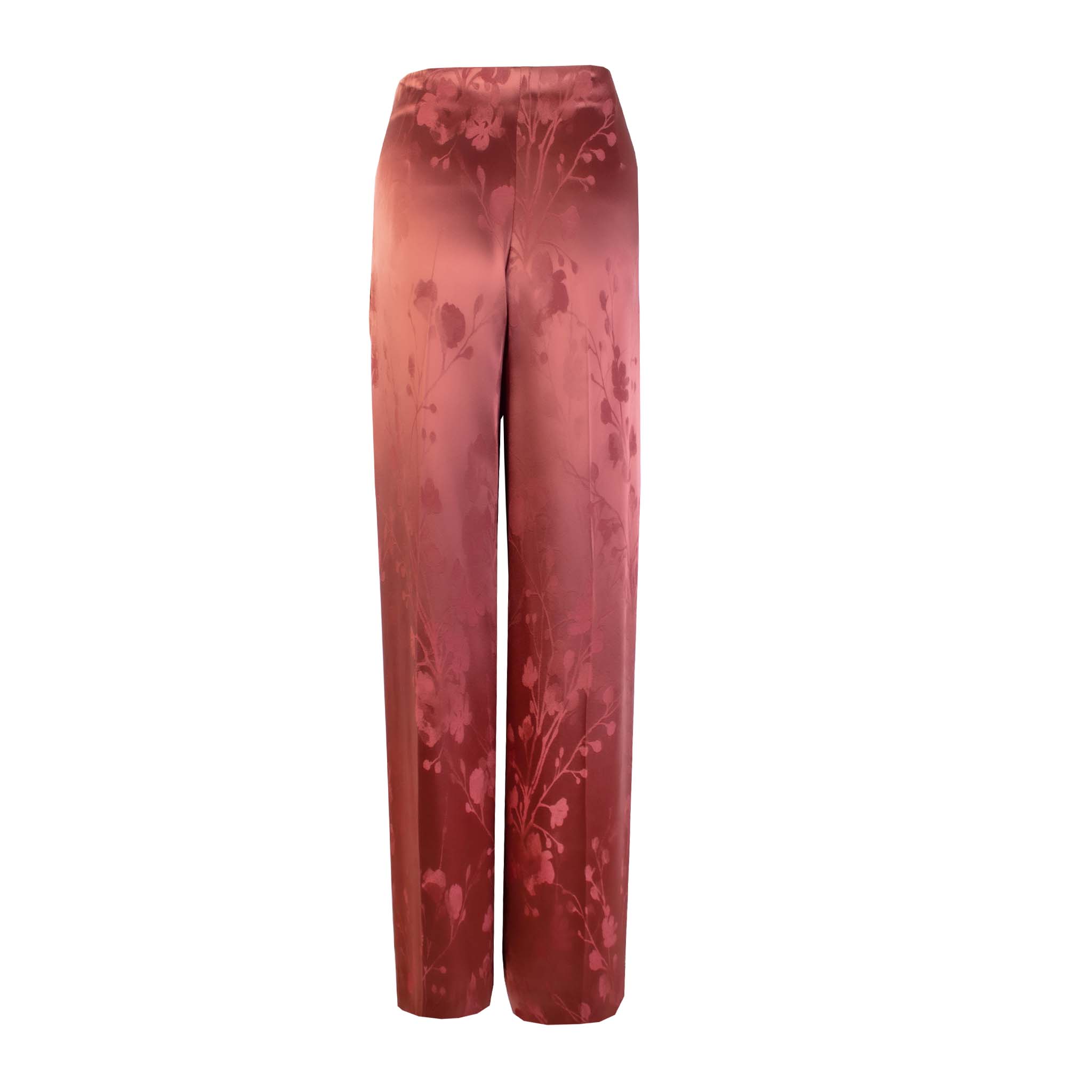 Lardini Bordeaux Palazzo Trousers - Fizigo