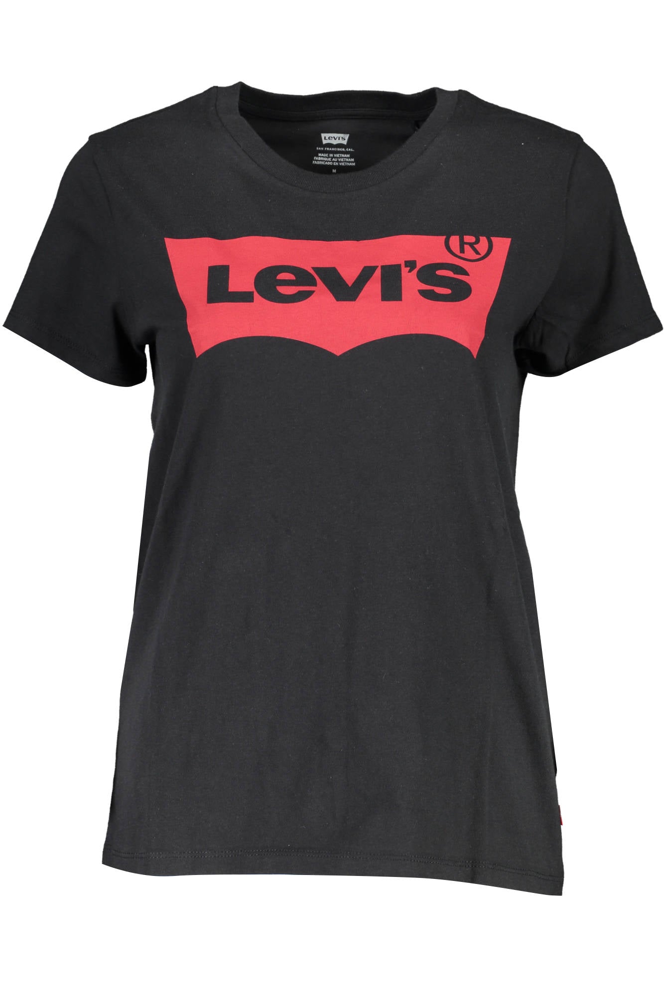 Levi's Black Cotton Tops & T-Shirt - Fizigo