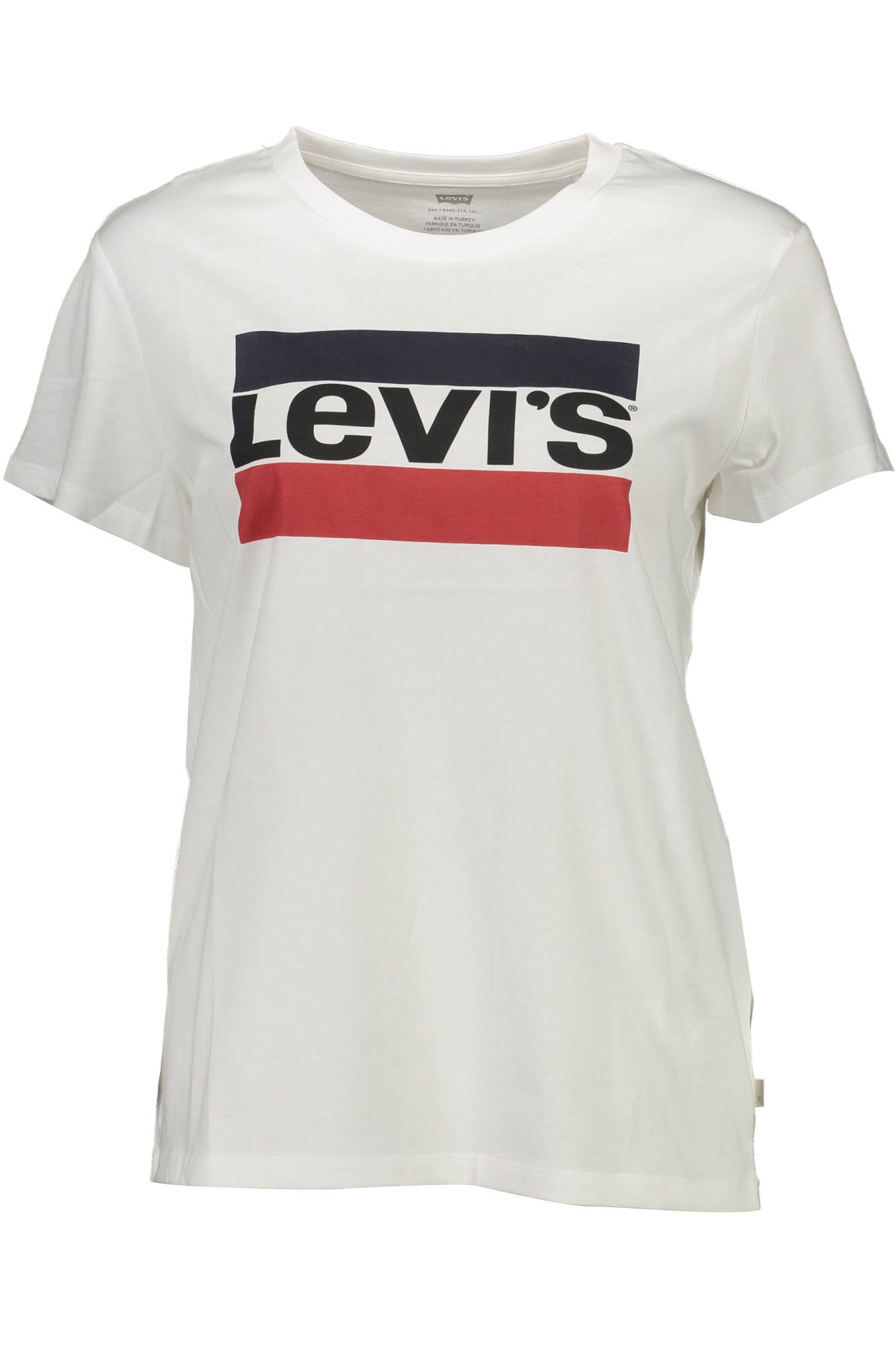 Levi's White Cotton Tops & T-Shirt - Fizigo