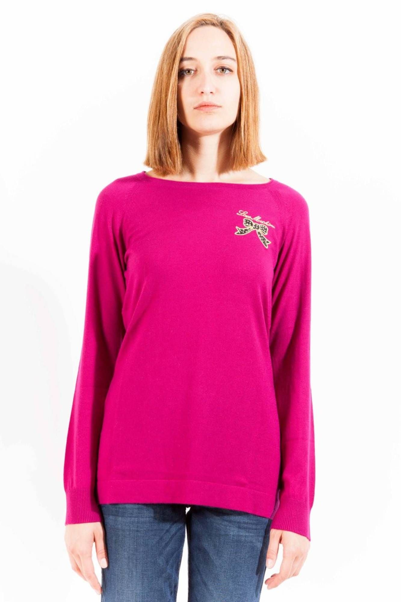 Love Moschino Purple Sweater - Fizigo