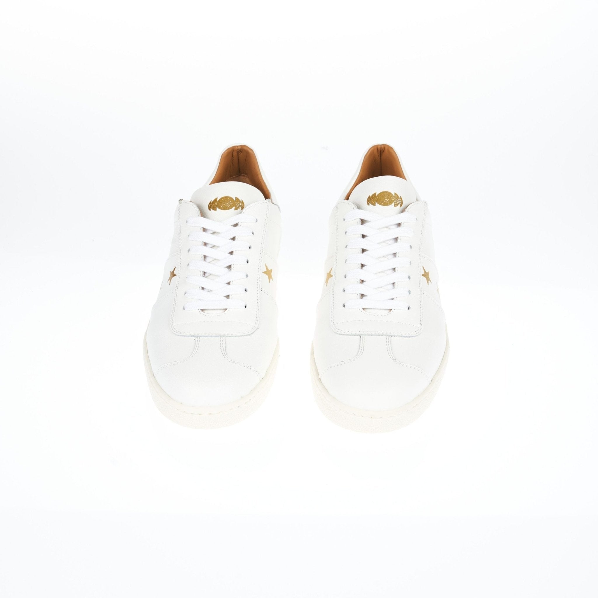 Pantofola D'Oro White Leather Sneaker - Fizigo