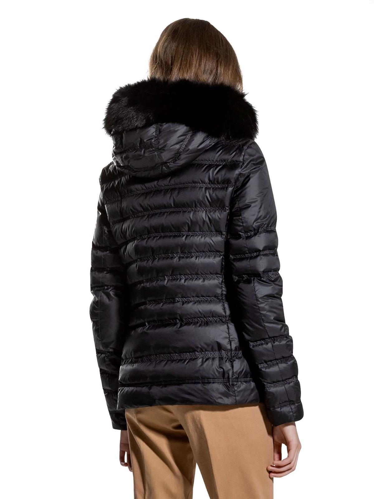 Peuterey Black Polyester Jackets & Coat - Fizigo