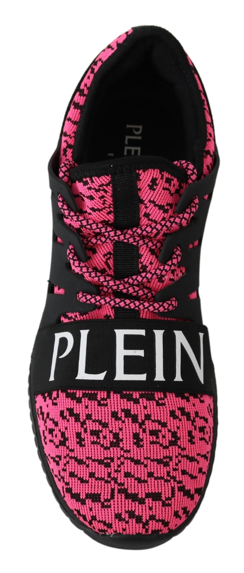 Plein Sport Pink Blush Polyester Runner Joice Sneakers Shoes - Fizigo