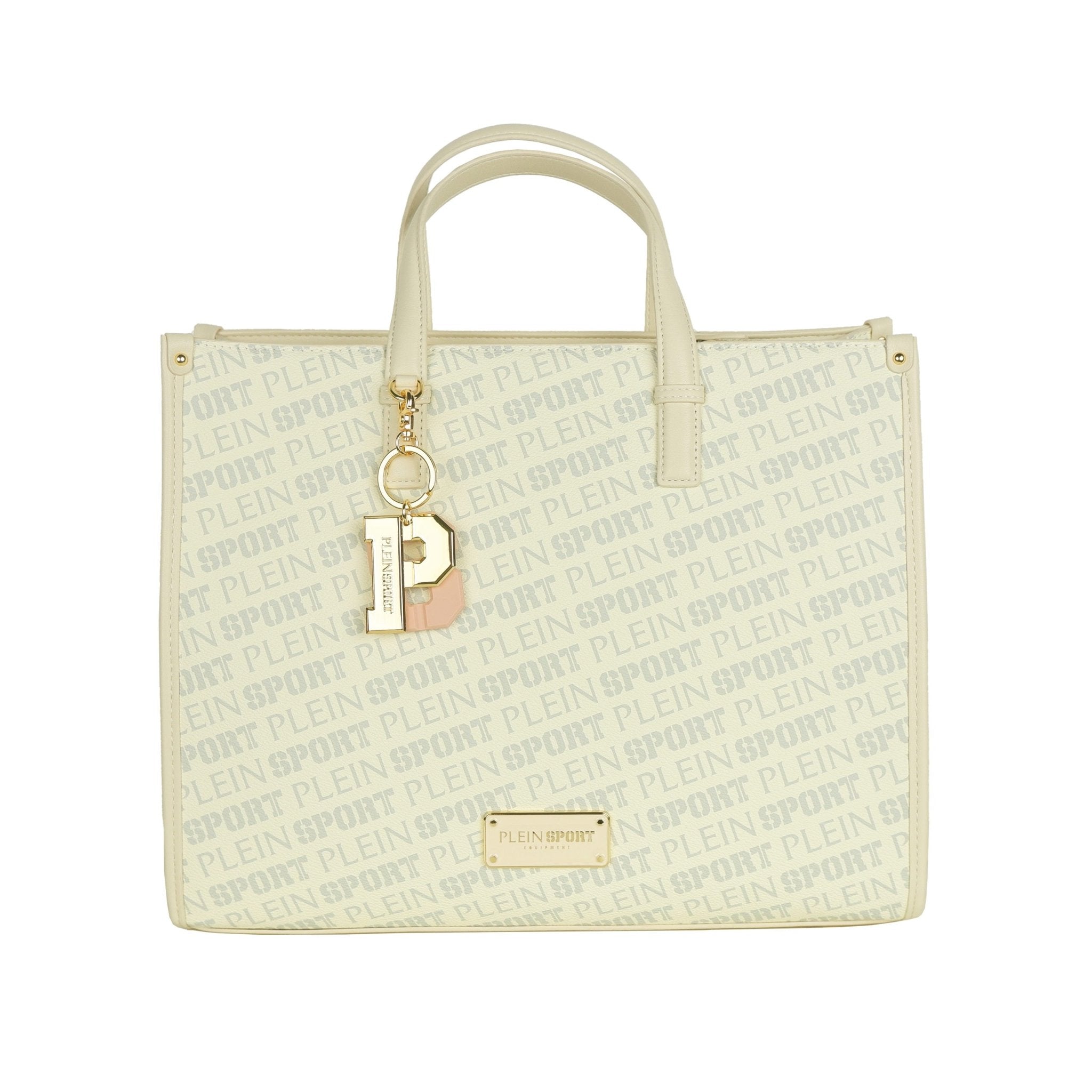 Plein Sport White Polyamide Shoulder Bag - Fizigo