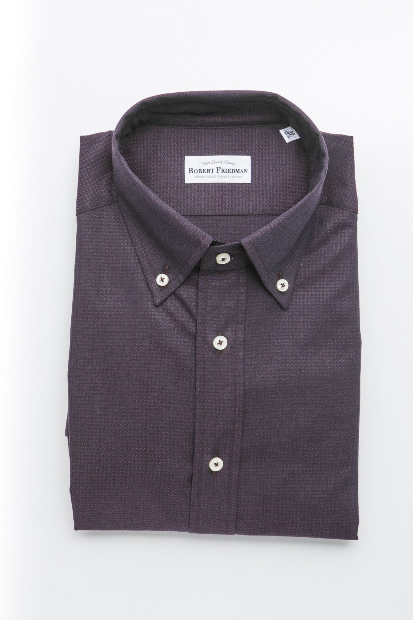 Robert Friedman Black Cotton Shirt - Fizigo