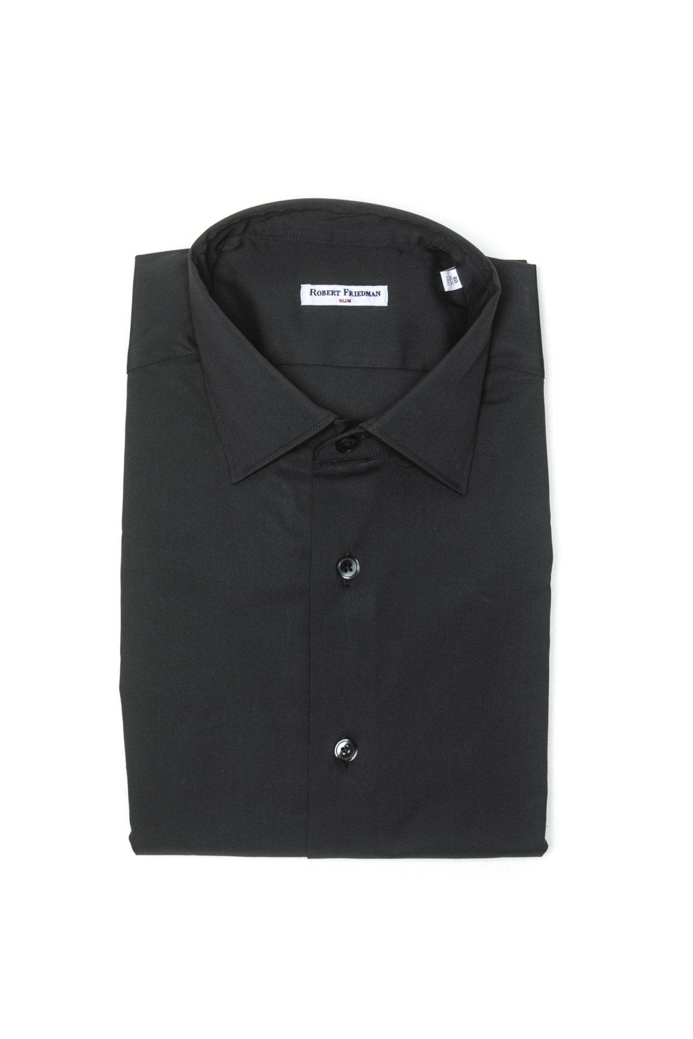 Robert Friedman Gray Cotton Shirt - Fizigo