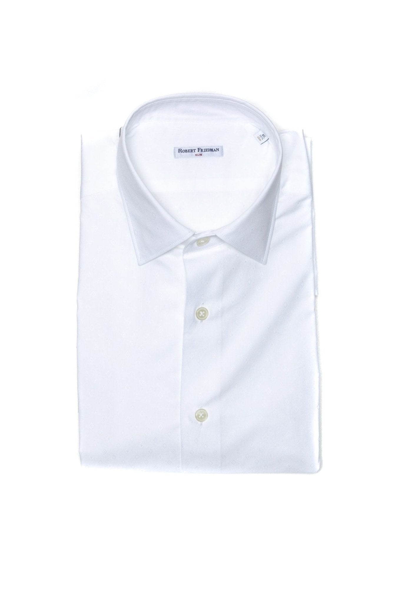 Robert Friedman White Cotton Shirt - Fizigo