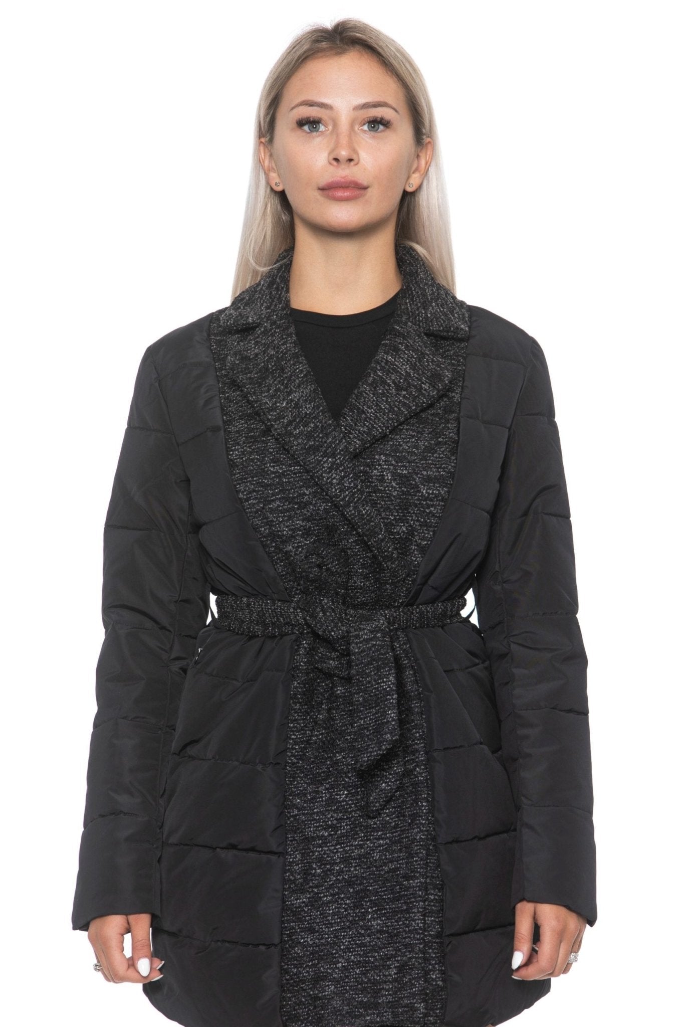 Sandro Ferrone Black Jackets & Coat - Fizigo