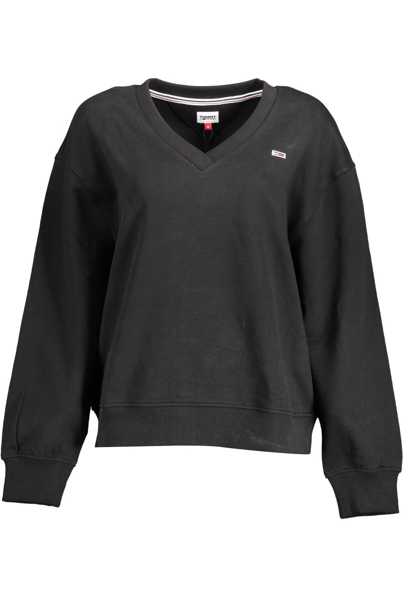 Tommy Hilfiger Black Cotton Sweater - Fizigo