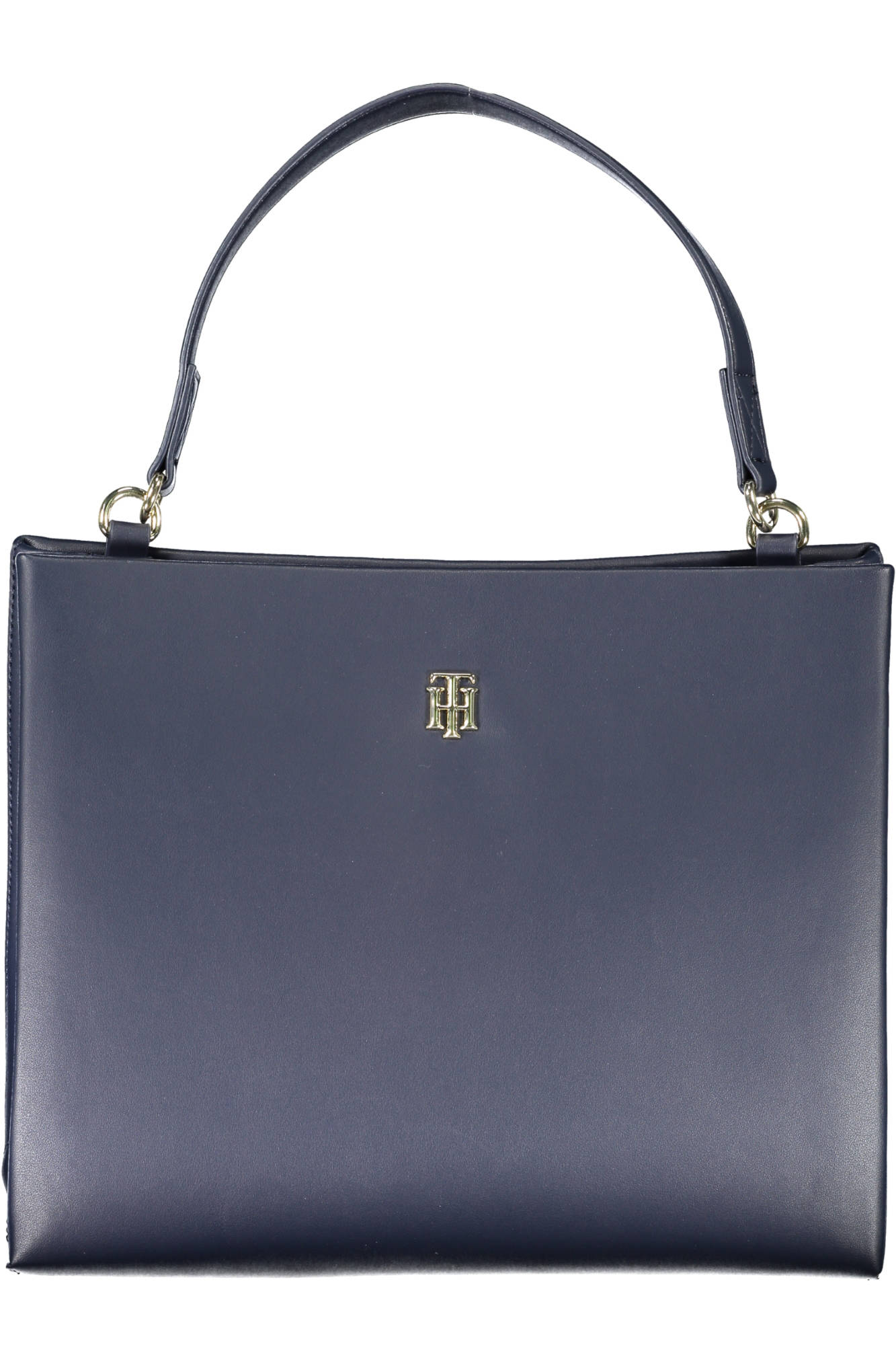 Tommy Hilfiger Blue Polyurethane Handbag - Fizigo