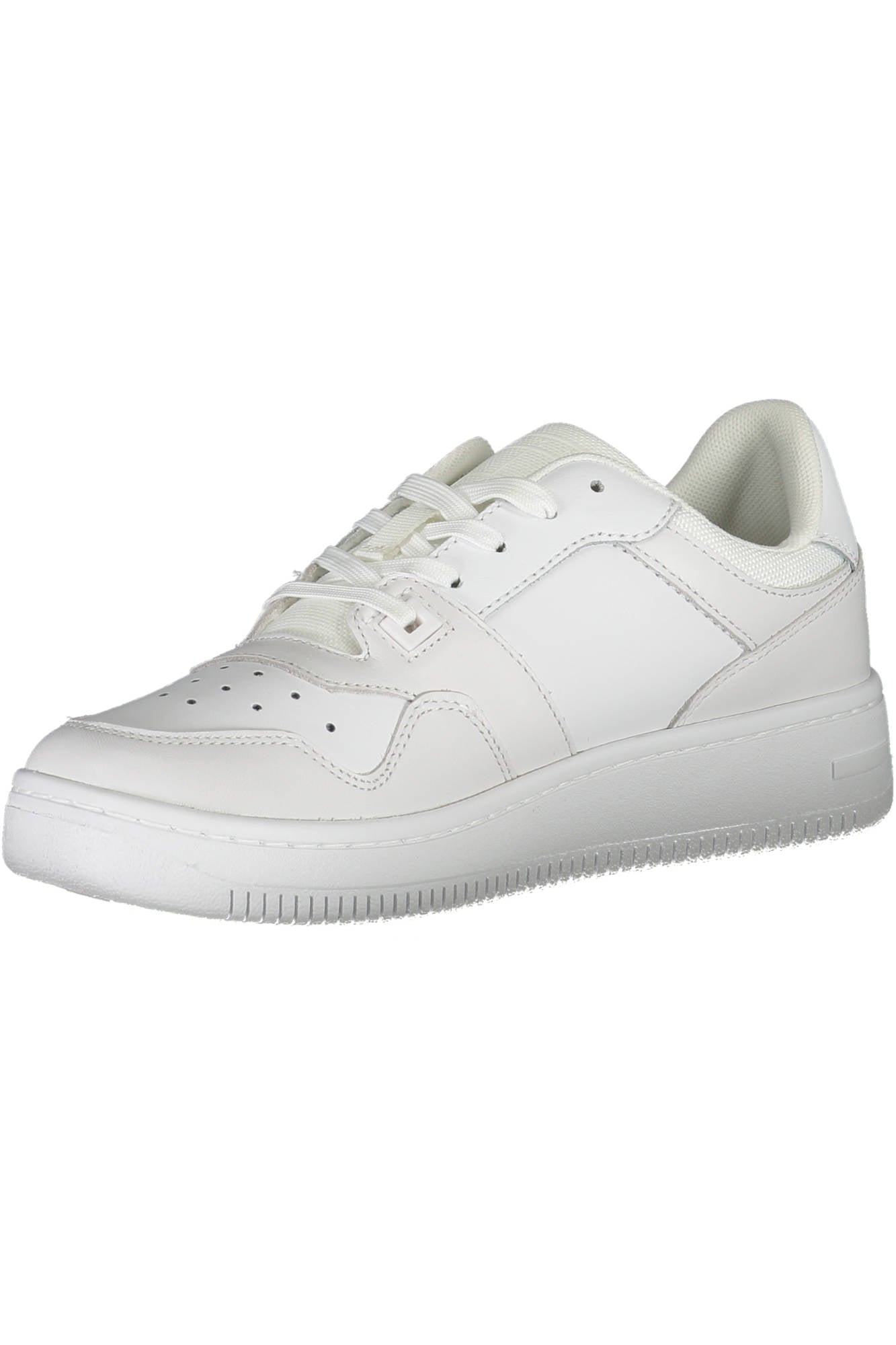 Tommy Hilfiger White Polyester Sneaker - Fizigo