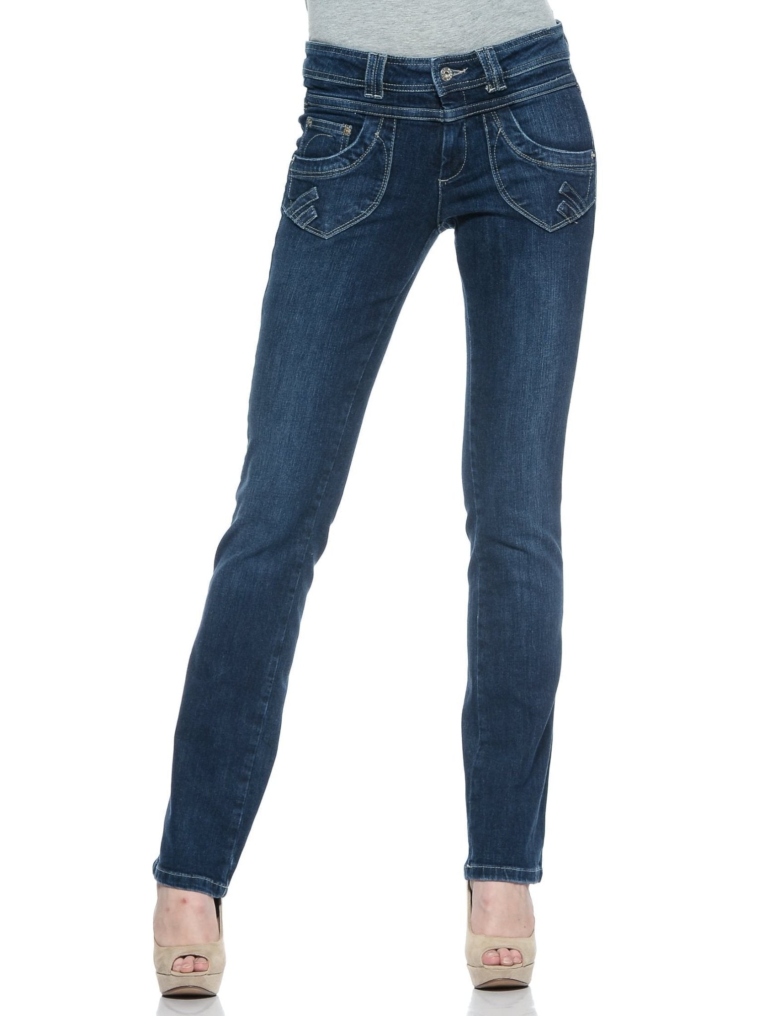 Ungaro Fever Blue Cotton Jeans & Pant - Fizigo