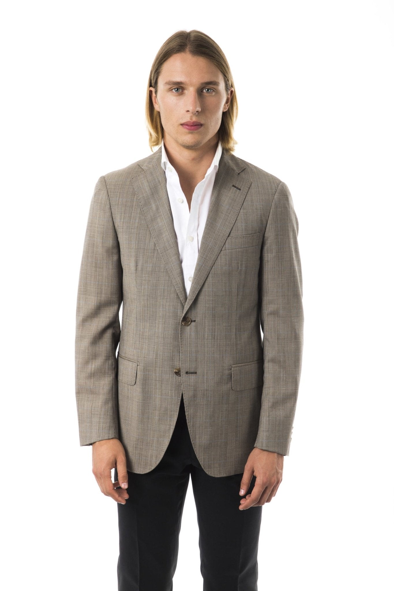 Uominitaliani Gray Wool Blazer - Fizigo