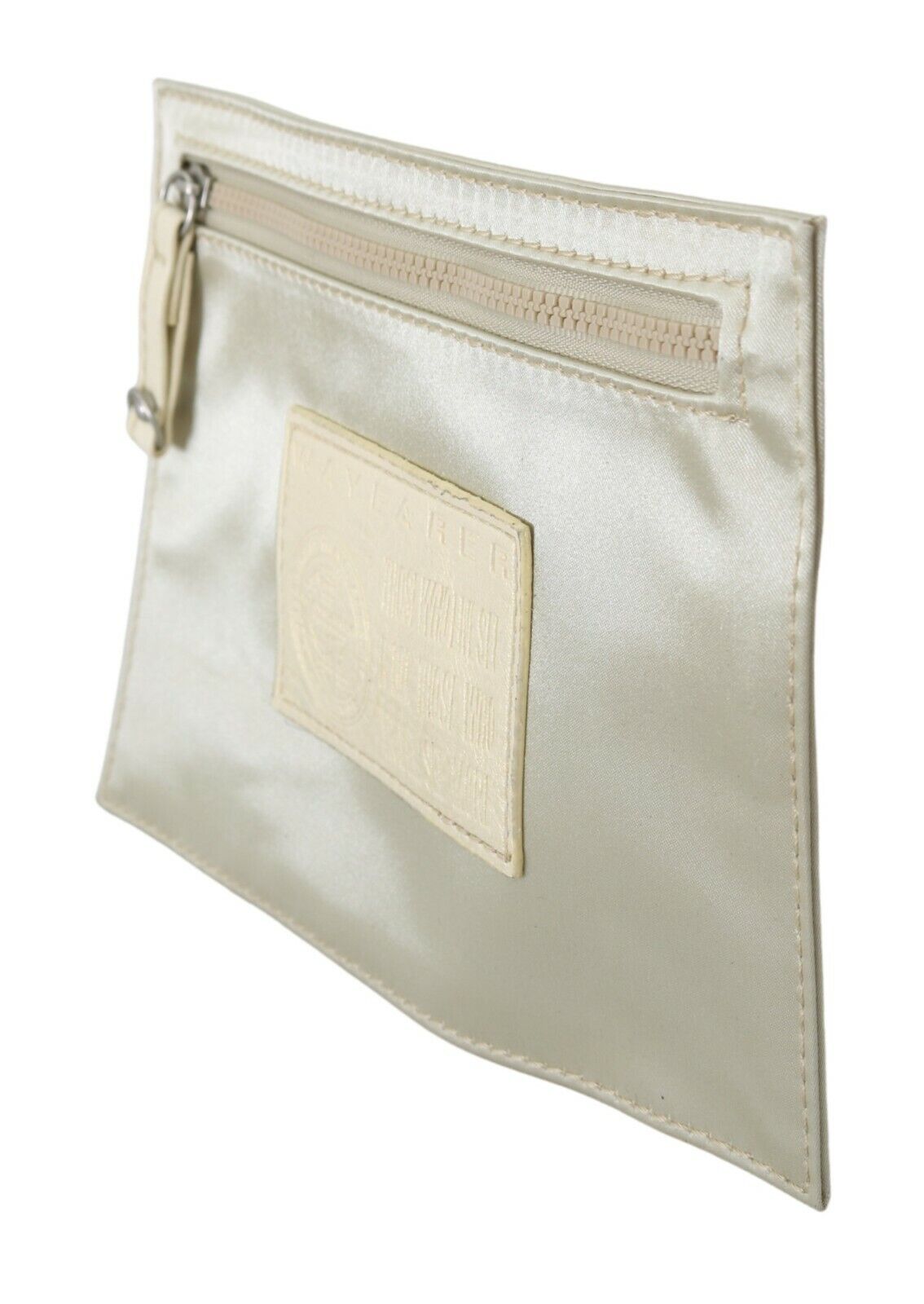 WAYFARER White Zippered Coin Holder Wallet - Fizigo